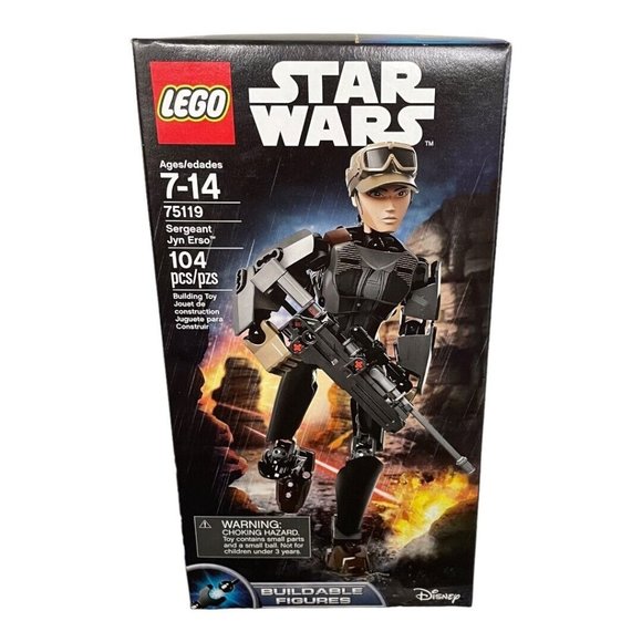 Lego Star Wars Sergeant Jyn Erso (75119) Buildable Figure NEW - Picture 1 of 4